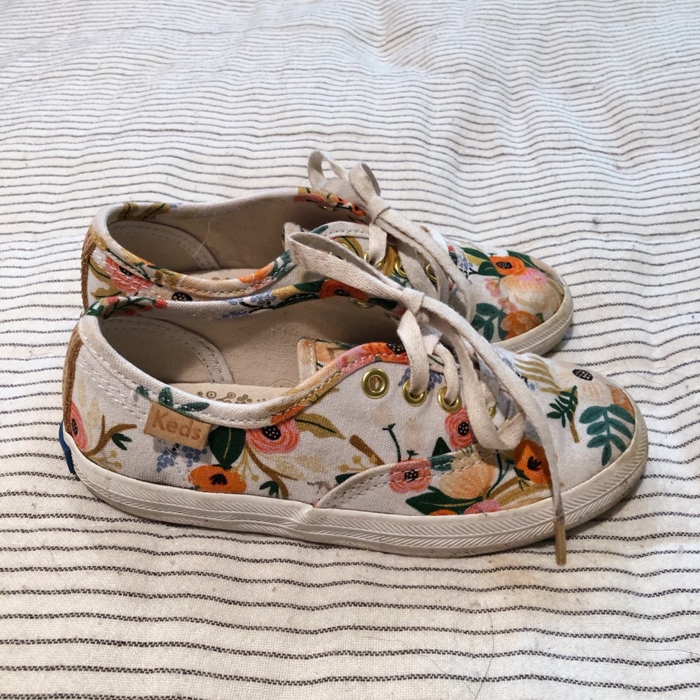 Keds + Rifle Paper Co Floral Sneakers